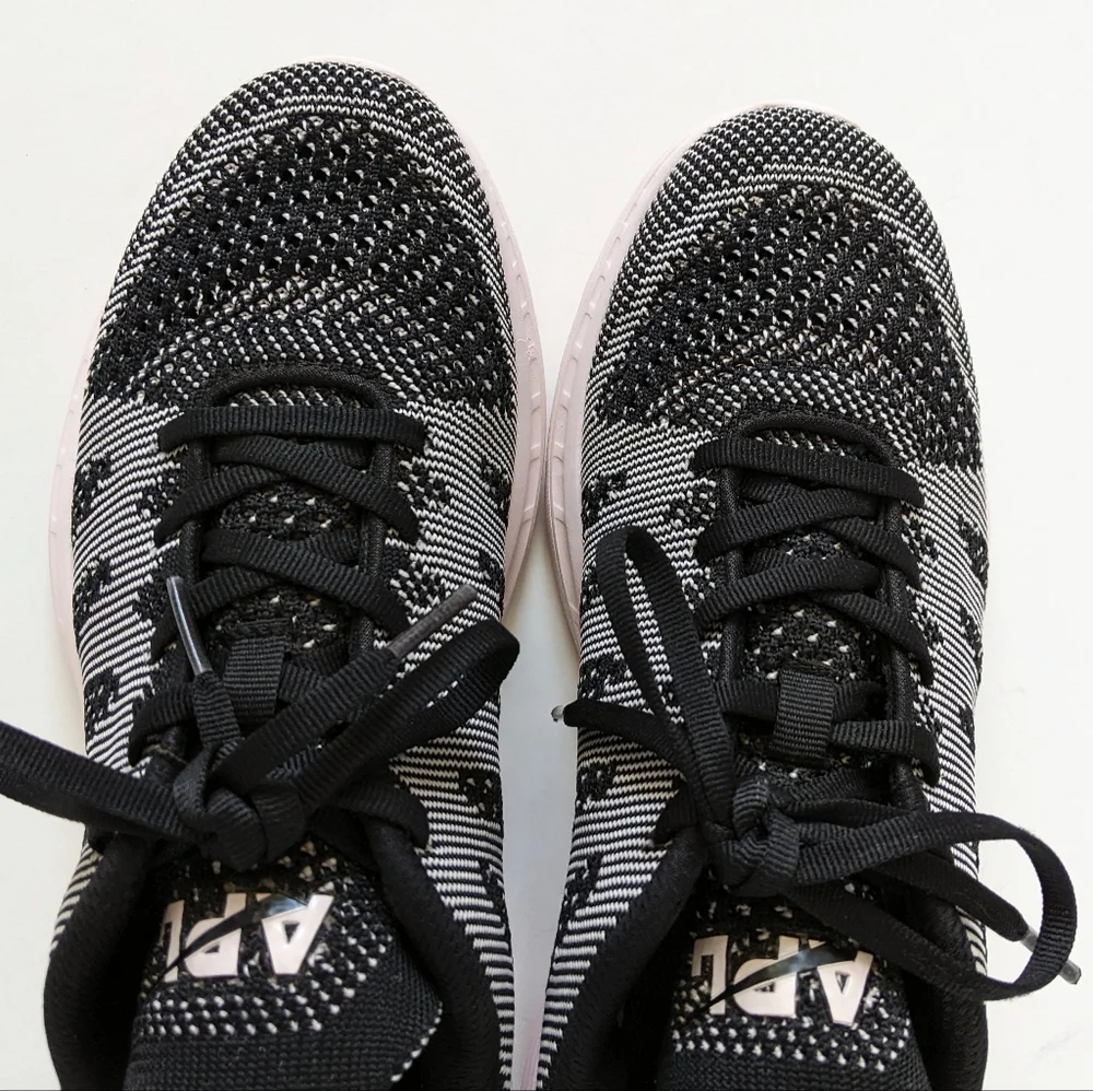APL Techloom Pro Sneakers In Black / Bleached Pink Size 8.5 - Picture 5 of 16
